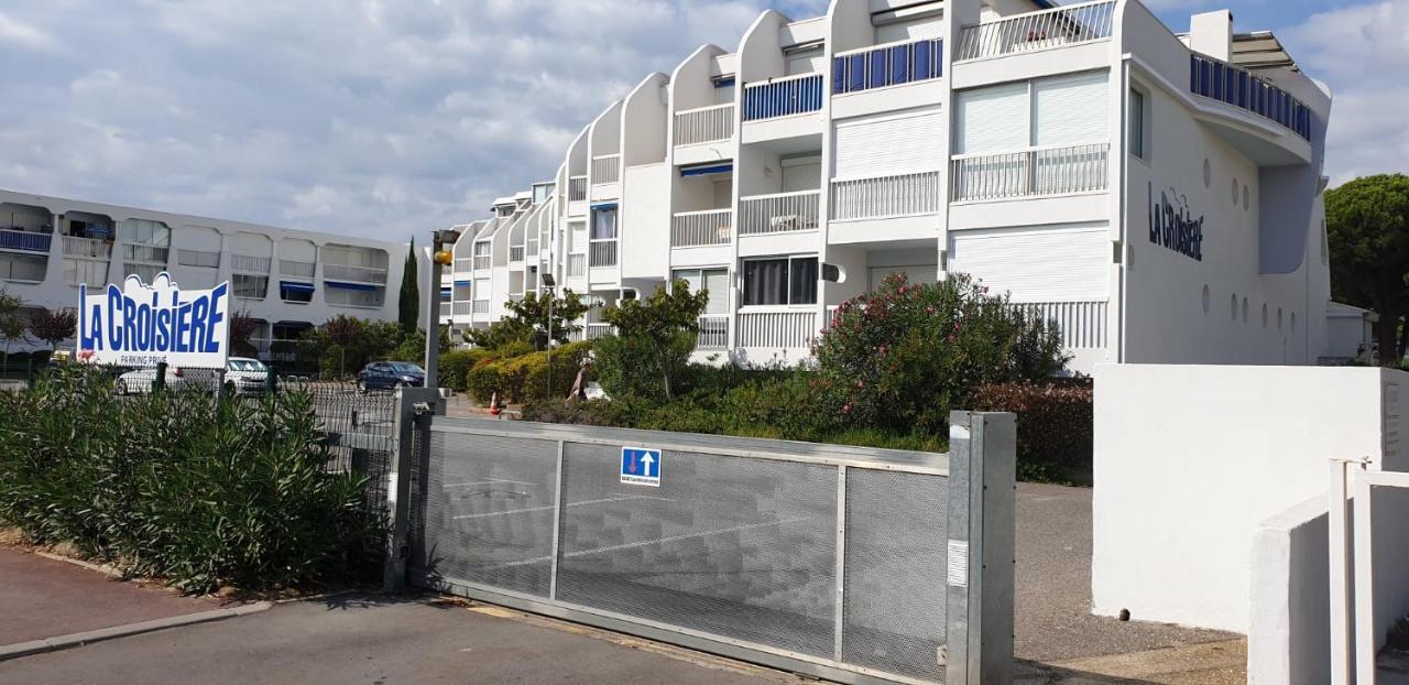 Studio Vue Port, Parking Prive, Terrasse, Clim Le Grau-du-Roi Exteriör bild