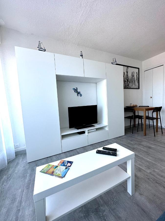 Studio Vue Port, Parking Prive, Terrasse, Clim Le Grau-du-Roi Exteriör bild